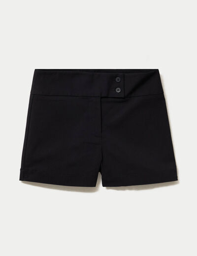 Shorty taille basse noir femme