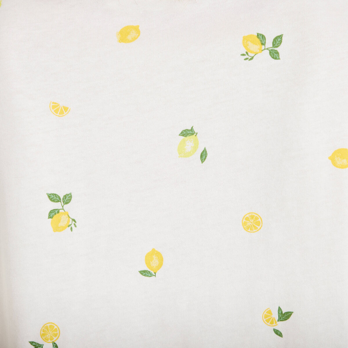 T-shirt &agrave; motif manches courtes blanc femme