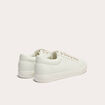 Baskets &agrave; lacets blanc femme