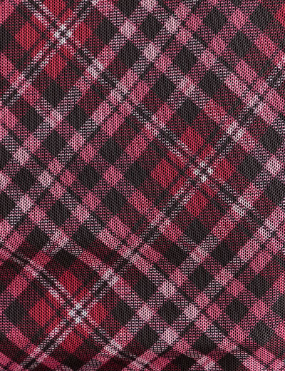 T-shirt manches longues rouge cerise femme