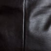 Jupe-short courte en similicuir noir femme