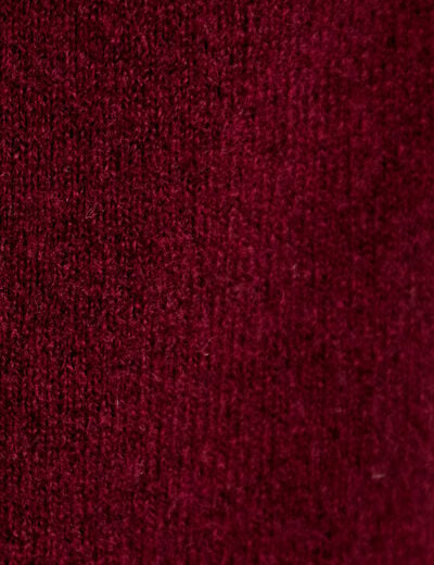 Gilet ample sans manches bordeaux femme