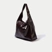 Sac avec pendentif charms bordeaux femme
