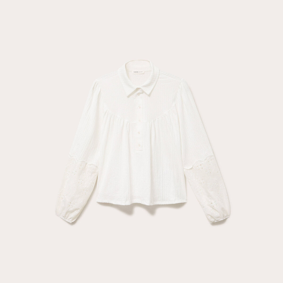 Chemise PAMPOLINA Manches Longues - Broderie Et Strass Rouge - Taille 92 - Occasion Très Bon état