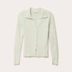 Gilet coupe ajust&eacute;e vert pastel femme