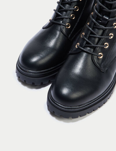 Bottines noir femme