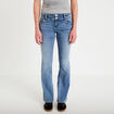 Jean bootcut taille basse denim triple stone femme