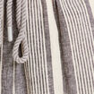 Short regular contenant du lin blanc femme