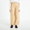 Pantalon large beige femme