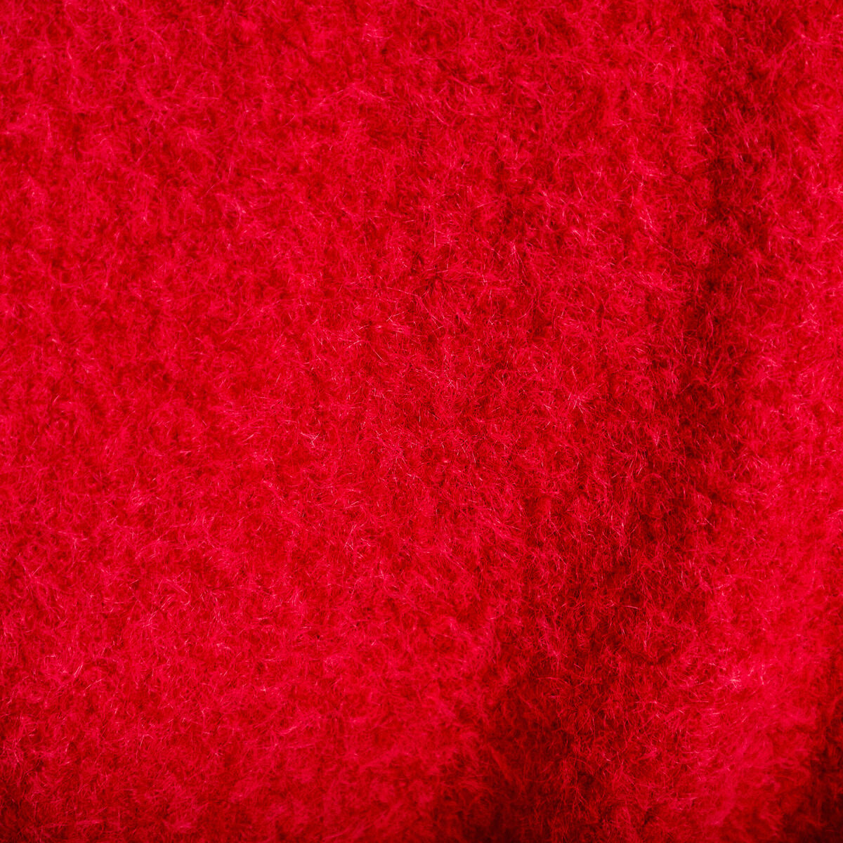Gilet sans manches col montant rouge femme