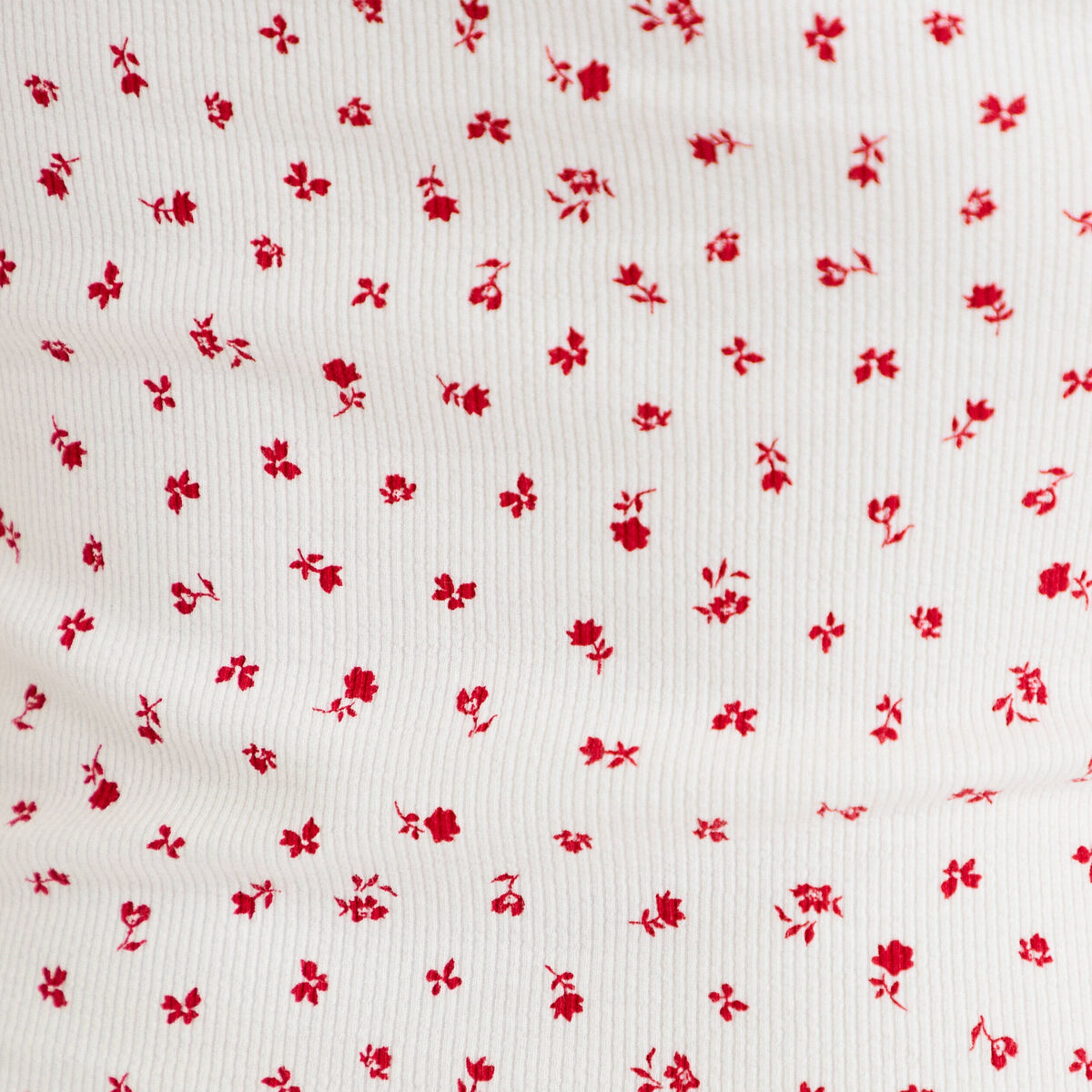 T-shirt c&ocirc;tel&eacute; blanc femme