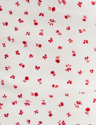 T-shirt c&ocirc;tel&eacute; blanc femme