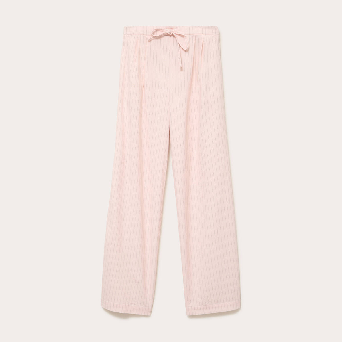Pantalon large rose femme