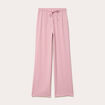 Pantalon large vieux rose femme