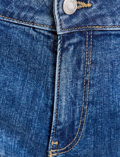 Short en jean denim double stone femme