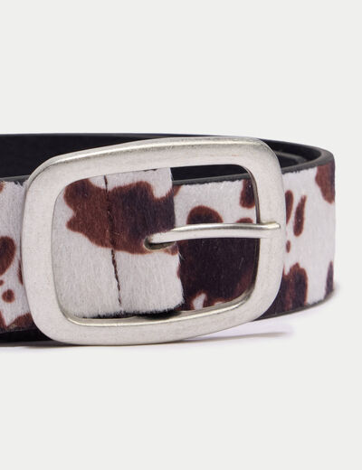 Ceinture beige femme