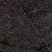 Cache-coeur droit manches longues gris fonc&eacute; femme