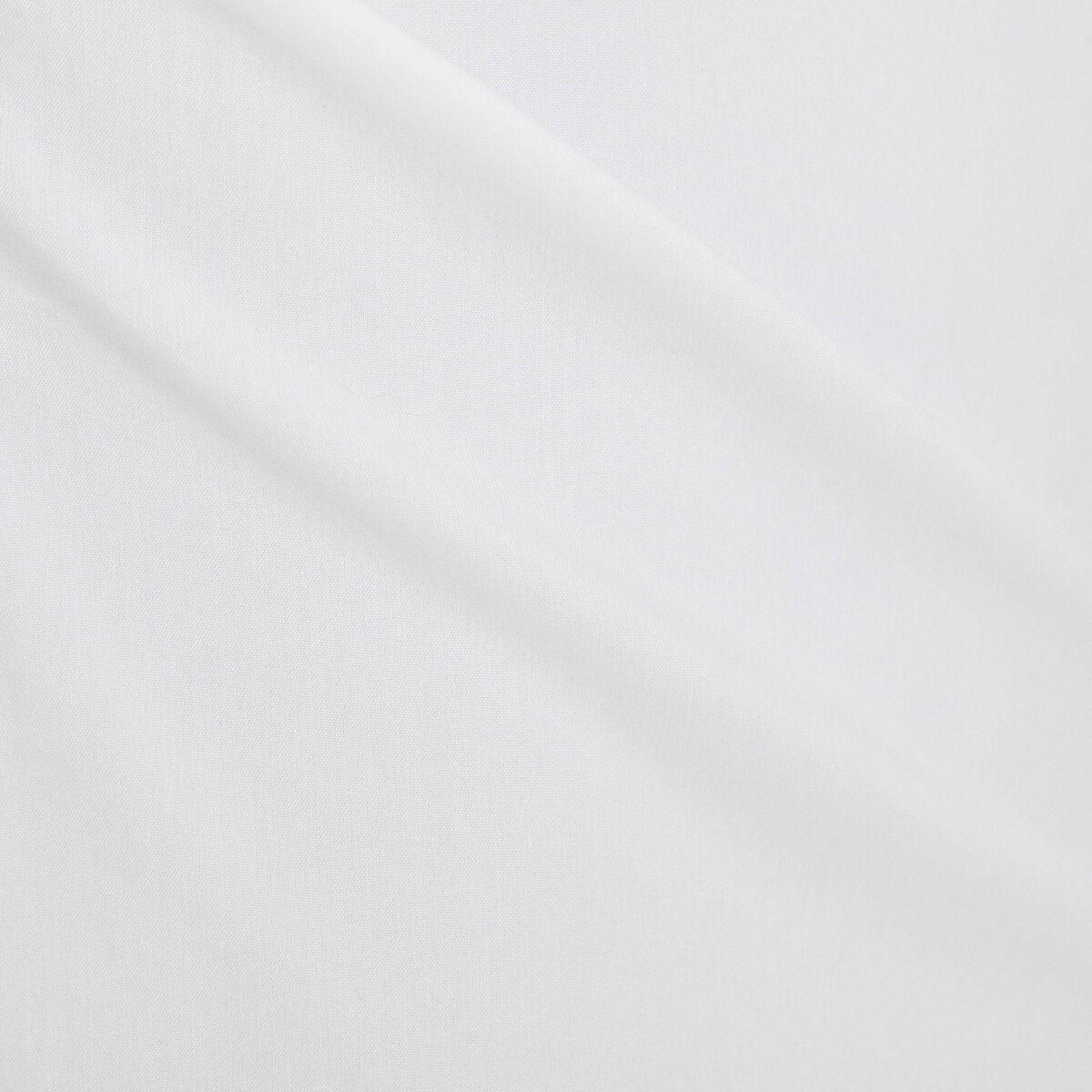 Chemise cintr&eacute;e courte col classique ecru femme