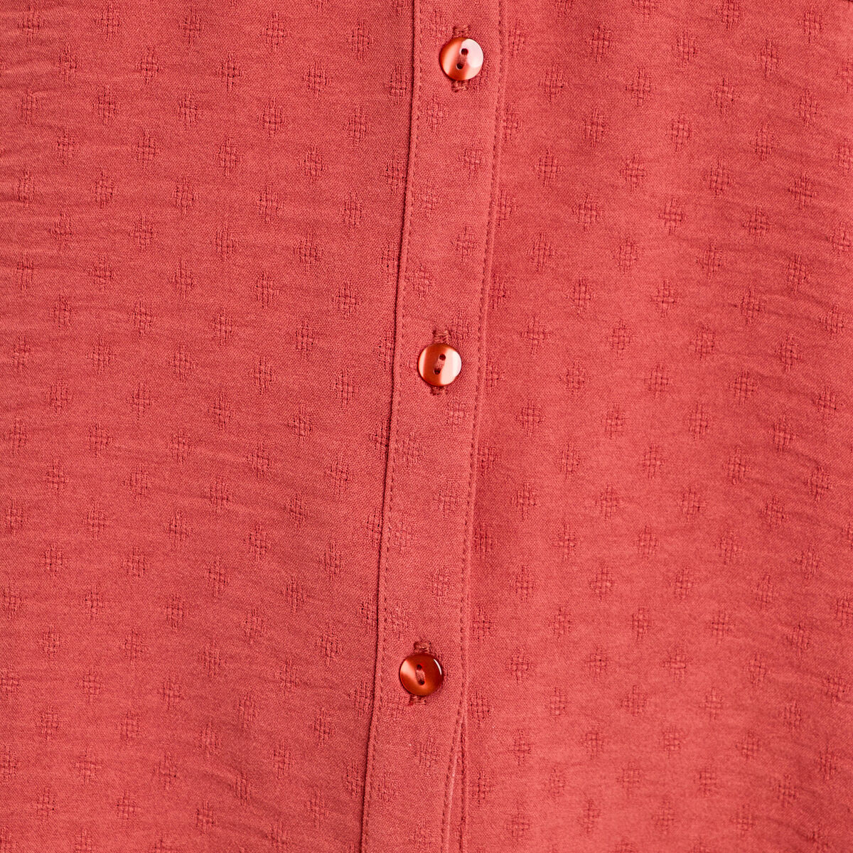 Chemise manches longues vieux rose femme