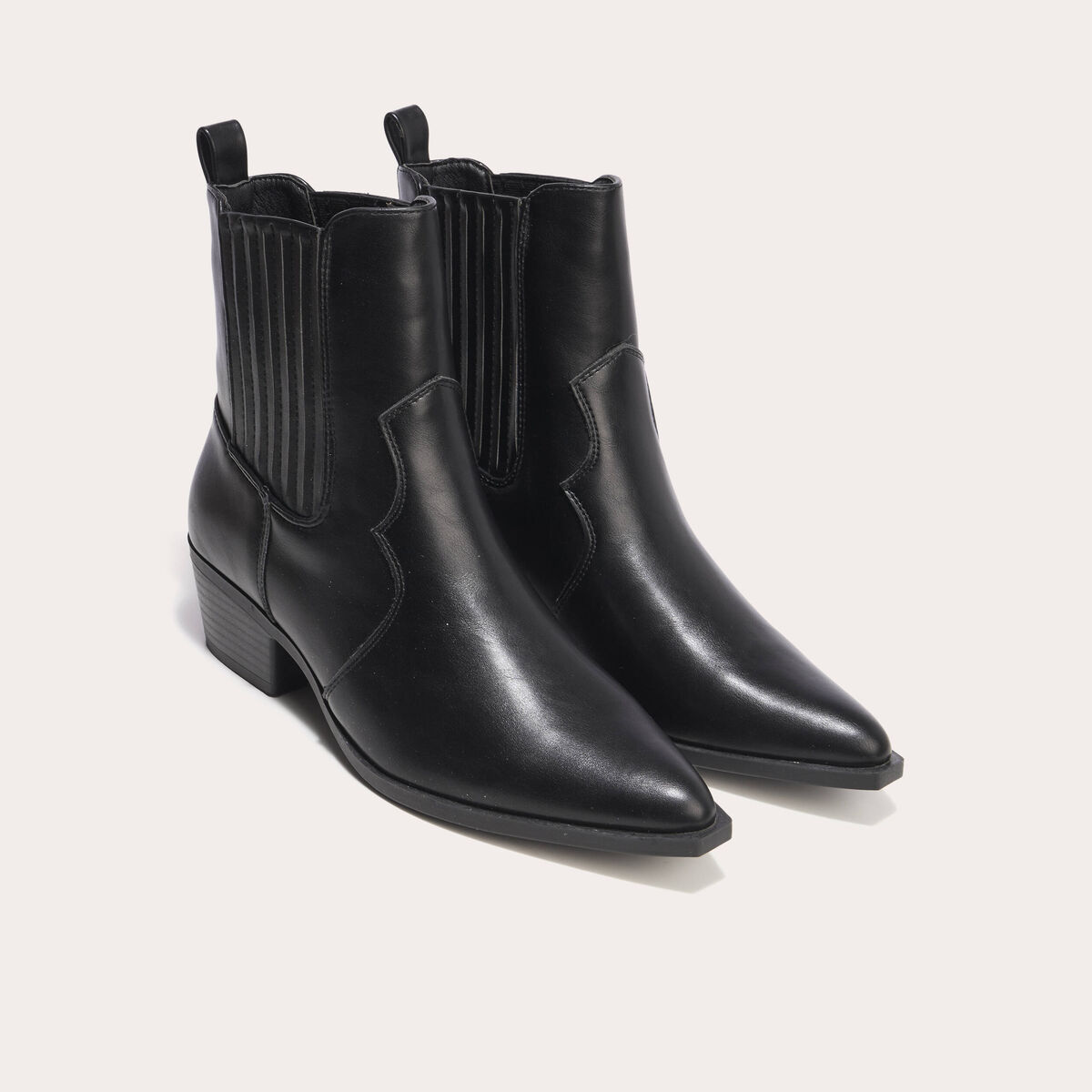 Bottines noir femme