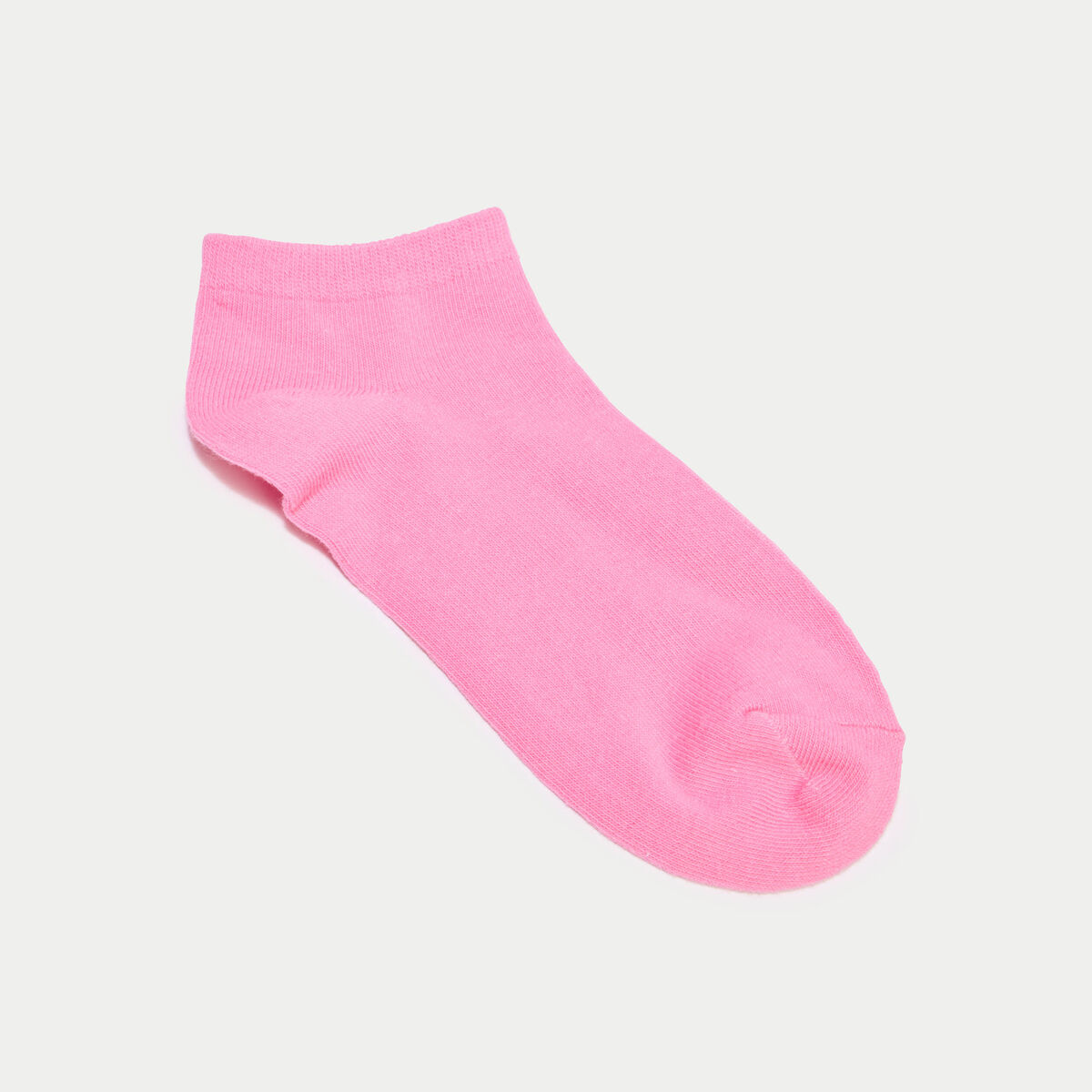 Lot 5 paires chaussettes basses rose fushia femme