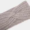 Bandeau taupe femme