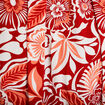 Robe longue &eacute;vas&eacute;e bretelles fines rouge femme