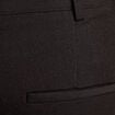 Pantalon bootcut taille haute noir femme