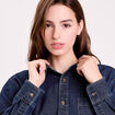 Chemise denim stone femme