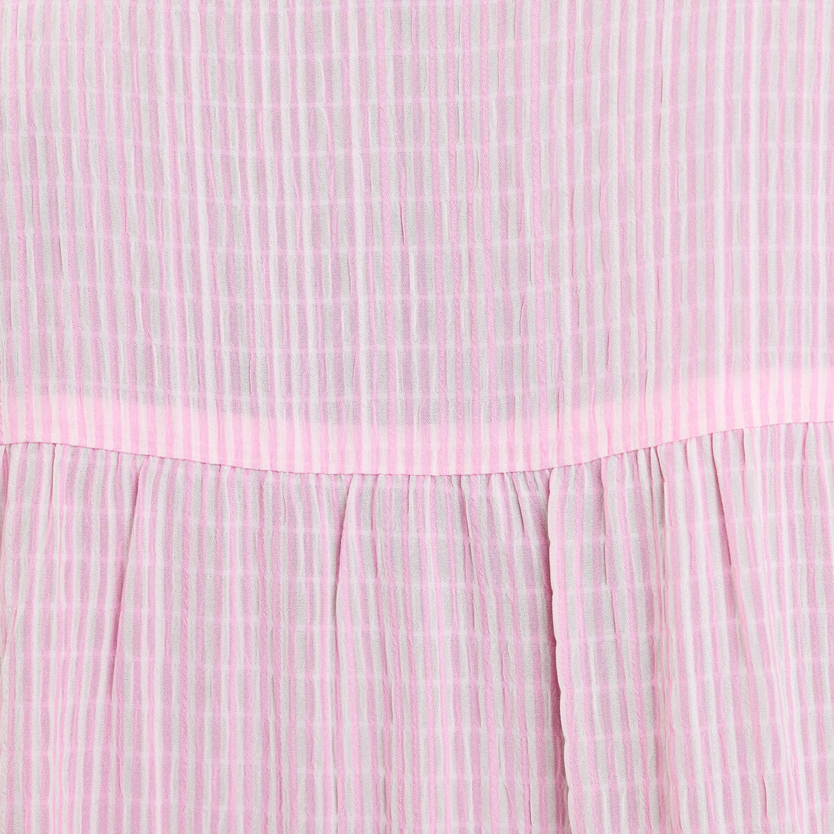 Blouse manches 3/4 rose clair femme