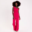 Combinaison pantalon rouge clair femme