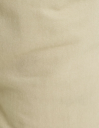 Jean wide leg taille haute vert femme