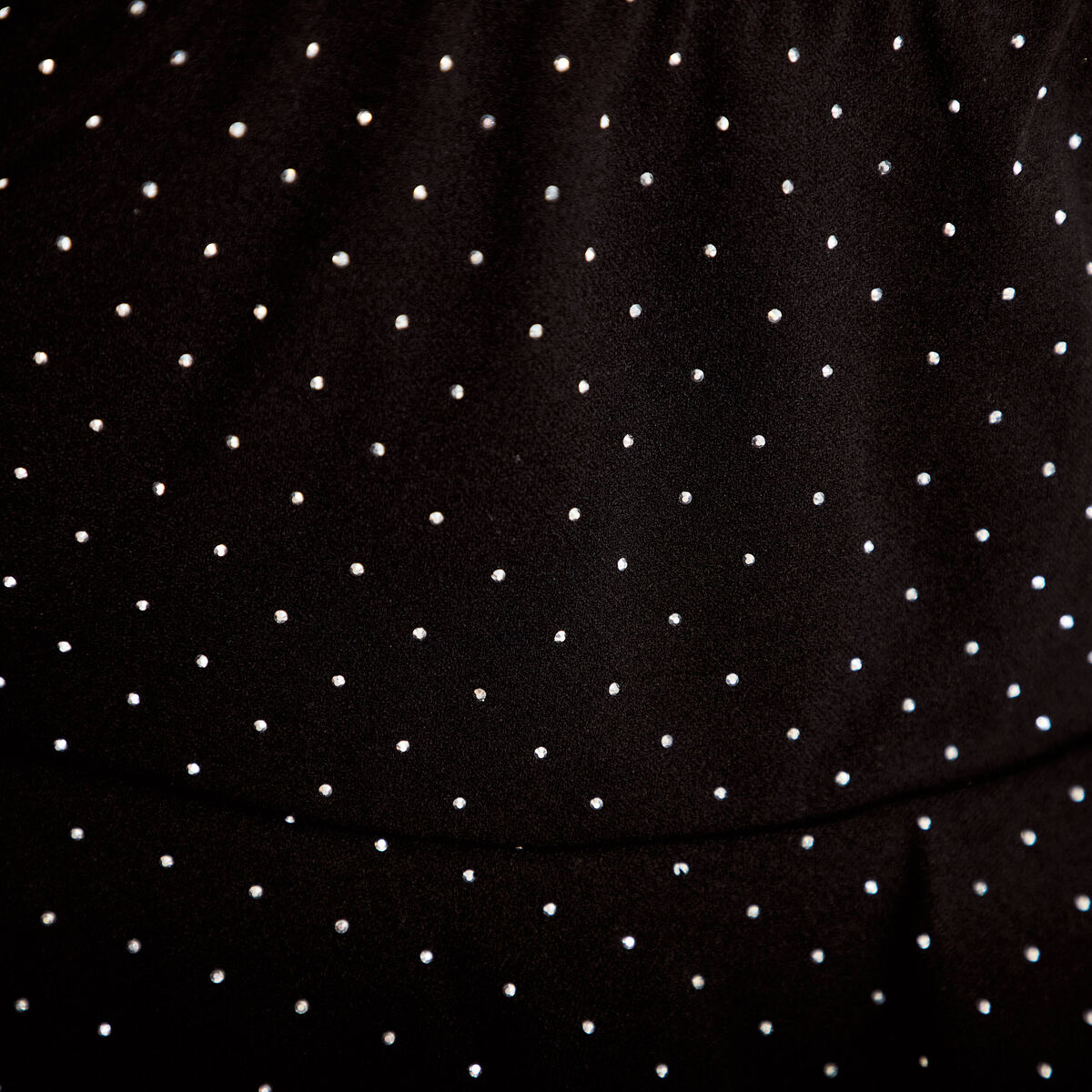 Top studs bretelles amovibles noir femme