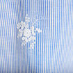 Top col v &agrave; fines bretelles blanc femme
