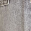 Jean wide leg taille basse denim gris clair femme