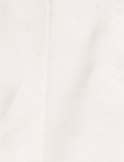 Jean wide leg taille standard denim blanc femme