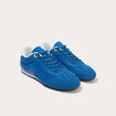 Basket aspect daim bleu electrique femme