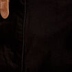 Pantalon chino 7/8&egrave;me noir femme