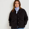Veste ample manches longues noir femme