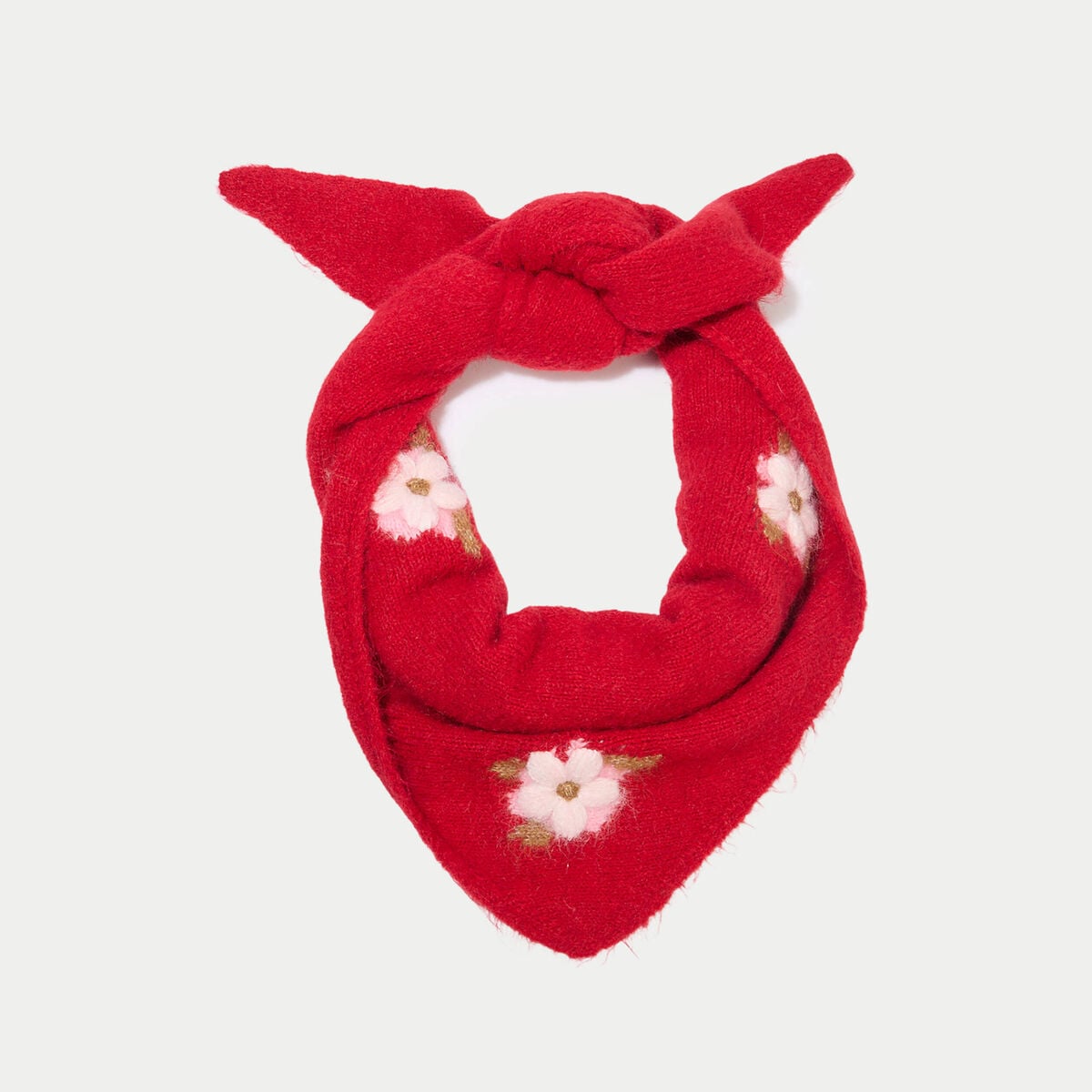 &Eacute;charpe fluide rouge femme