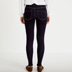 Jean skinny taille haute denim brut rinse femme