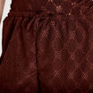 Short ajour&eacute; marron femme