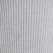 Robe tricot patineuse c&ocirc;tel&eacute;e gris clair femme