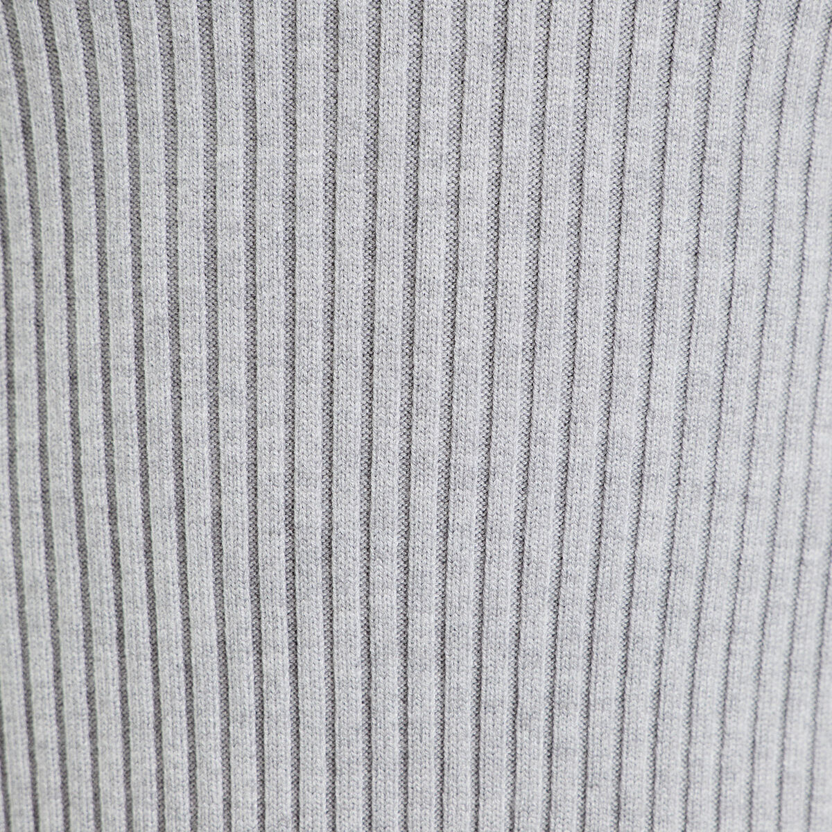 Robe tricot patineuse c&ocirc;tel&eacute;e gris clair femme