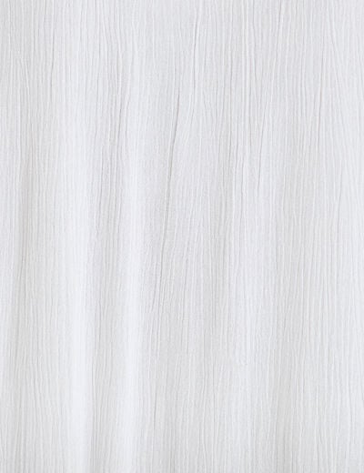Top ample sans manches col carr&eacute; blanc femme