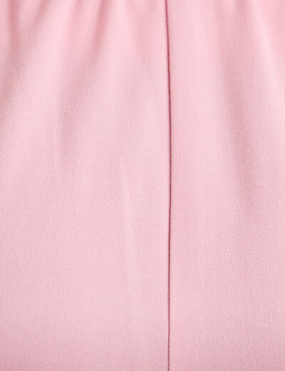 Pantalon large vieux rose femme