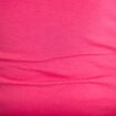 T-shirt ajust&eacute; court col rond rose fushia femme