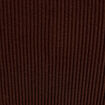 Crop top sans couture col rond marron fonc&eacute; femme