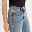 Jeans skinny push-up taille haute denim double stone femme