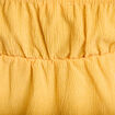 D&eacute;bardeur d&eacute;tail bijou orange clair femme